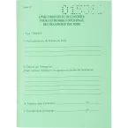 Register 36x22.5 financial journal, 500 pages/ Pc.