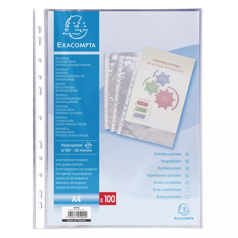 Etui carton de 100 pochettes...