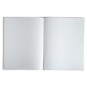 Livre d'or Balacron avec titre 100 pages blanches - 27x22 cm vertical/ Pce