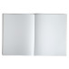Livre d'or Balacron avec titre 100 pages blanches - 27x22 cm vertical/ Pce
