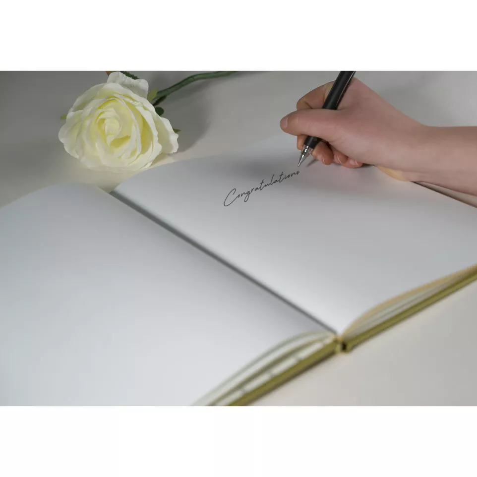 Livre d'or Balacron avec titre 100...