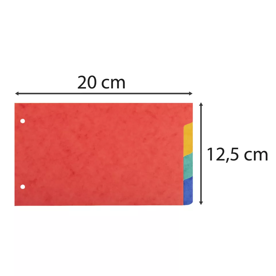 Divider 12,5x20cm pressboard 225g...