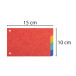 Divider 10x15cm pressboard 225g 4tabs/ Pc.