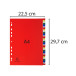 Indices PP A4 31Pt 1-31 Col Tabs White/ Pc.