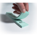Carnet de 50 tickets vestiaires numérotés de 3 volets (dont 2 volets avec trous) - Format 20x3 cm/ Pce