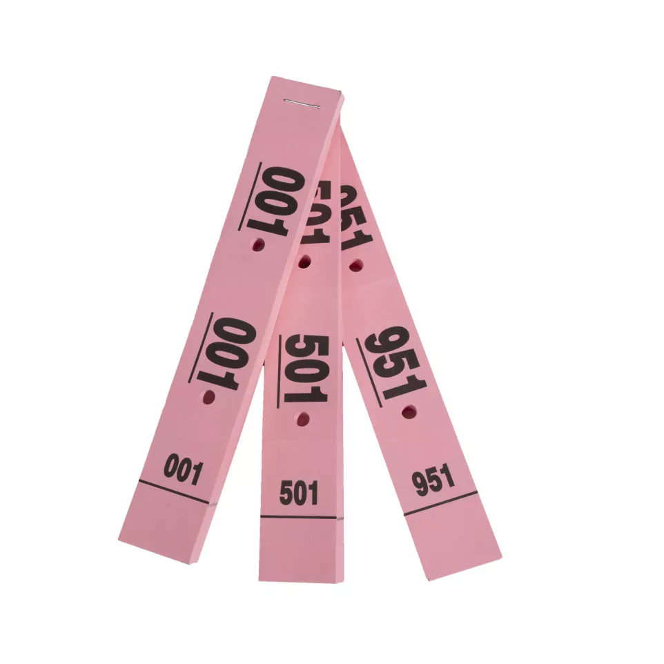 Carnet de 50 tickets vestiaires...