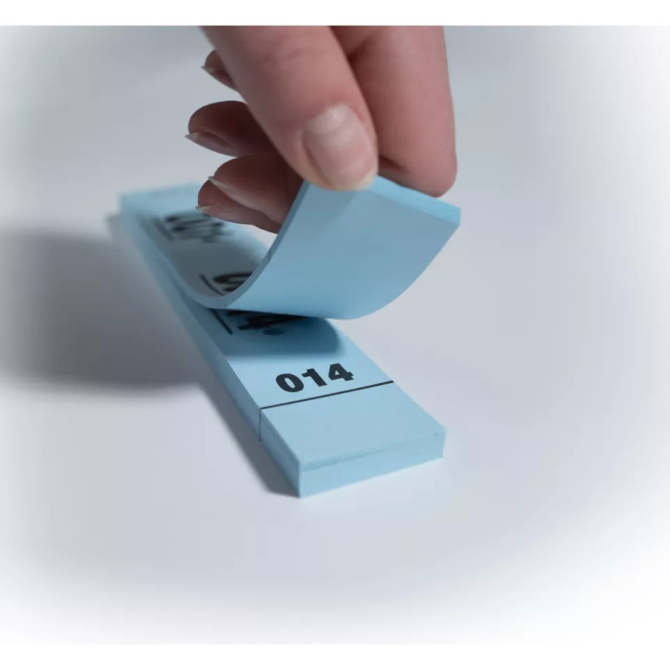 Exacompta Cloakroom Tickets/ Pc.