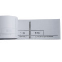 Multipurpose pads 3 parts 4,8x15cm 100 sheets/ Pc.