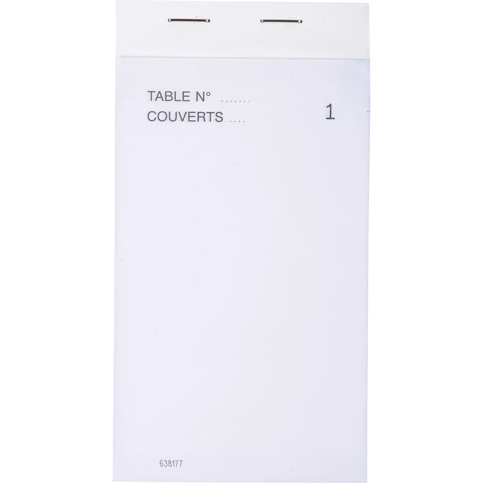 Bloc Maître d'Hôtel 50 feuillets...