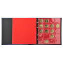 Classeur de collection pour 100 médailles souvenirs - 24,5x25 cm/ Pce