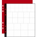 PK3 hoes munt 30vk-20/30/40mm 24,5x25cm/ St.
