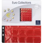 Sachet de 3 recharges numismatiques 30 cases de diamètre 30mm - 24,5x25 cm/ Pce