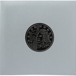 Classeur numismatique + 5 feuilles plastique - 24,5x25 cm/ Pce