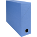 Transportdoos rug 90mm canvas blauw-/ St.