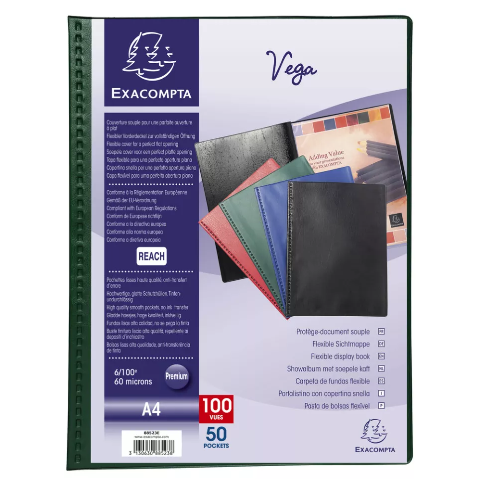 Exacompta Vega Opaque PVC Display...