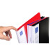 Protège-documents en polypropylène rigide avec porte étiquette 3 faces Up Line Opaque 20 vues - A4/ Pce