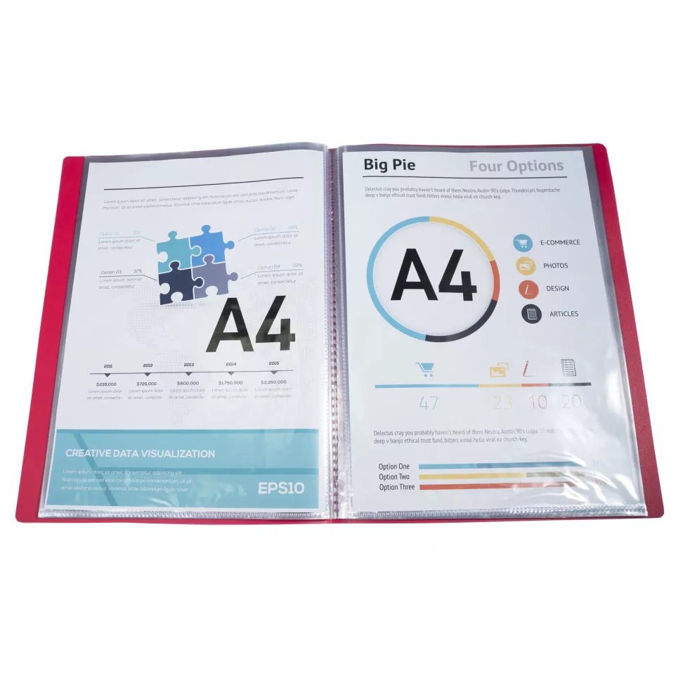 Protège-documents en polypropylène...