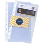 Exacompta Business Card Holder Refill Sheets, A5, 10 pockets/ Pc.