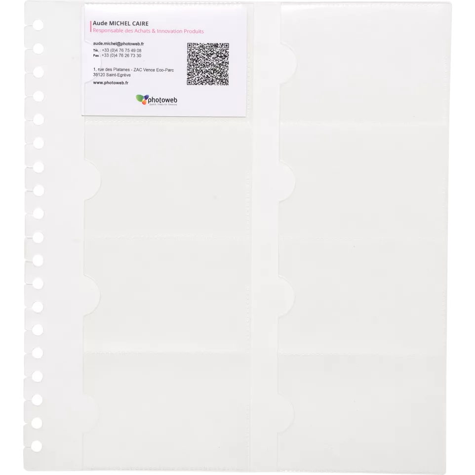 Recharge de 10 pochettes détachables...