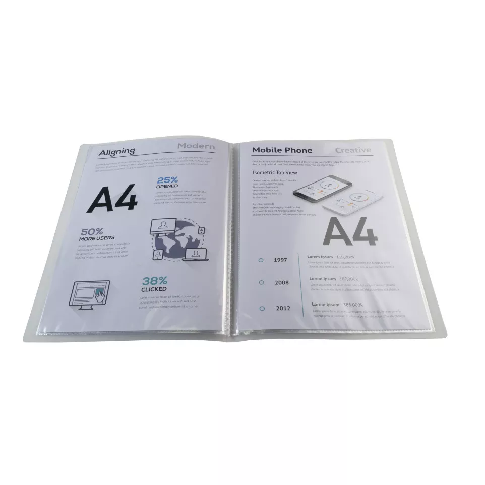 Protège-documents en polypropylène...
