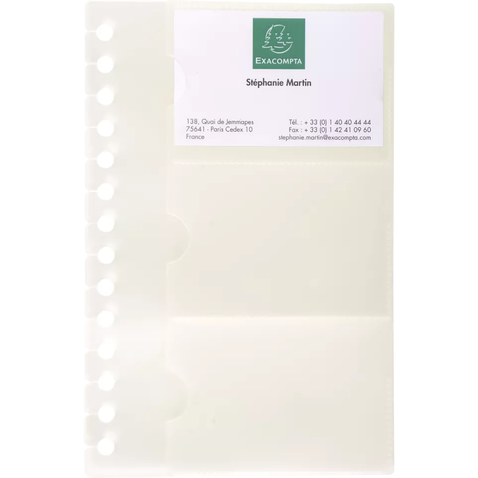 Pk 10 Refill Pockets for 75034E/ Pc.