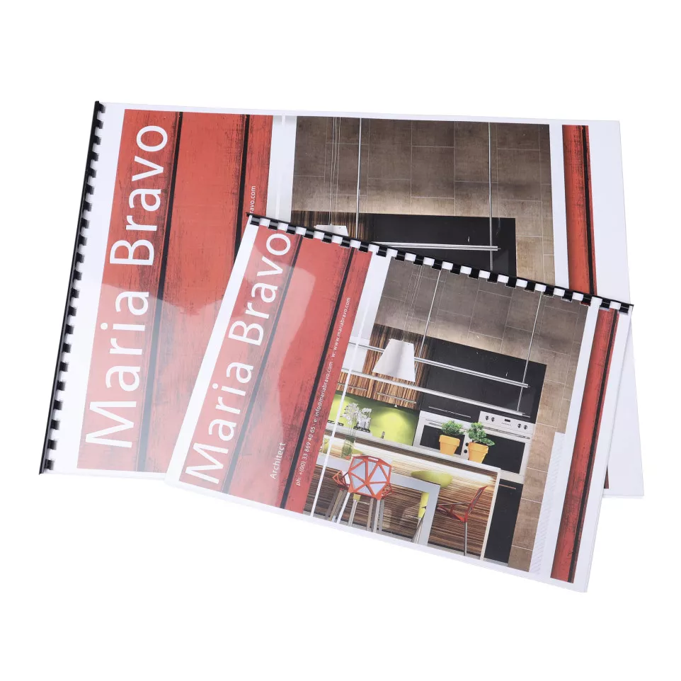 Boite 25 reliures spirales plastique...
