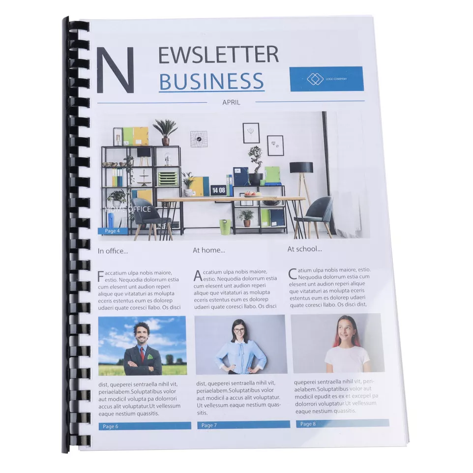 Exacompta Plastic Binding Combs, 20mm...