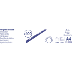 Boite 100 reliures spirales...