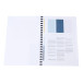 Boite 100 reliures spirales plastique 8mm/ Pce