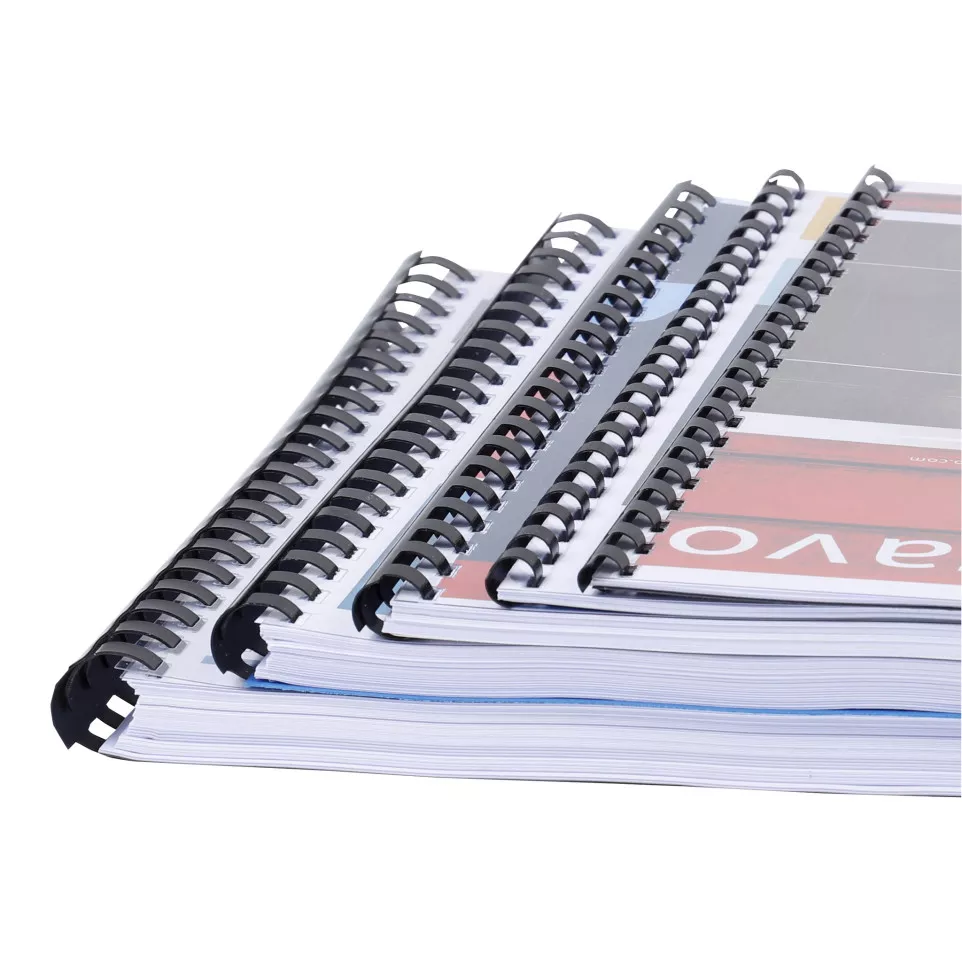 Boite 100 reliures spirales plastique...