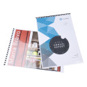 Boite 100 reliures spirales plastique 8mm/ Pce