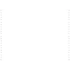 2000 feuilles de listing blanc 380x11 1pli Bandes Caroll Détachables 70g/ Pce