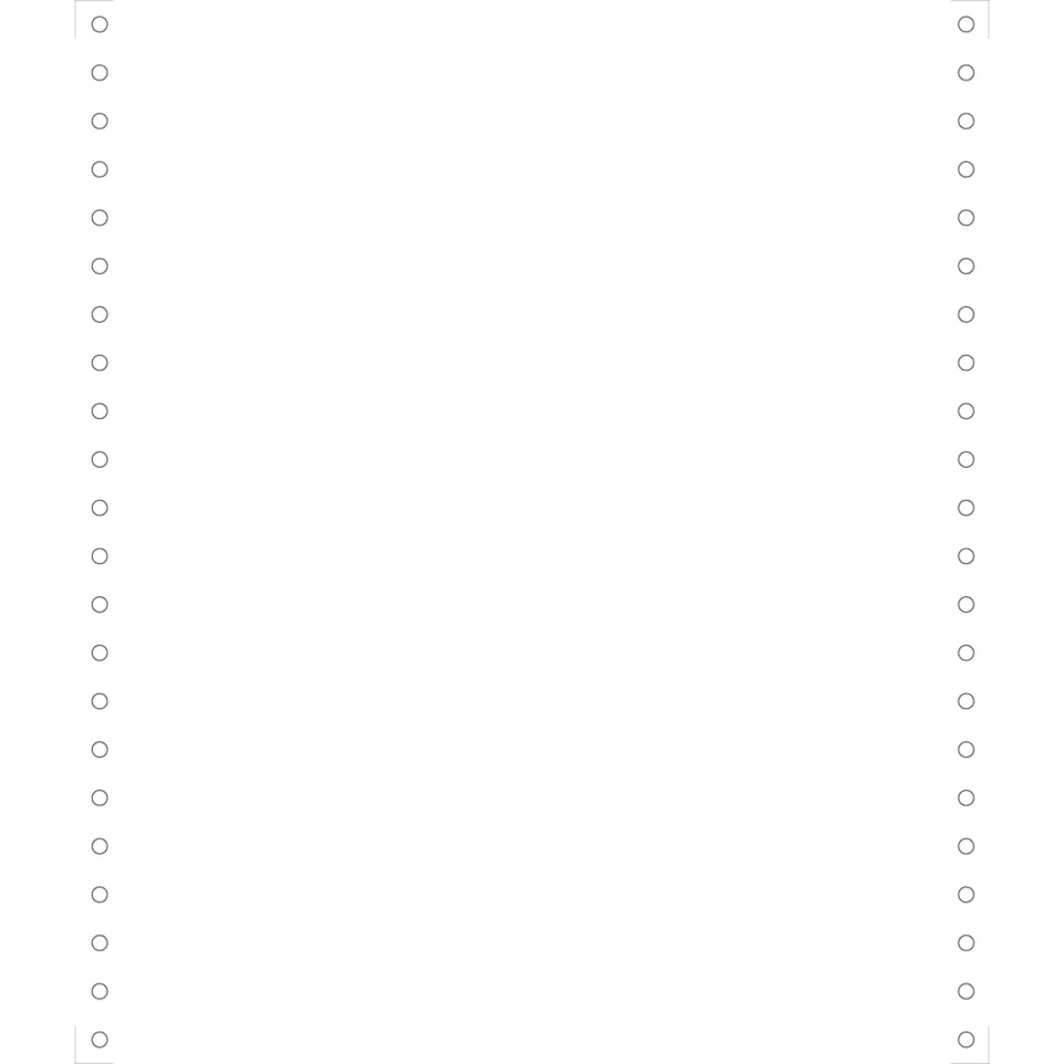 WHITE 1 PLY COMP.PAP.70GSM 240X11''...