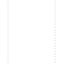 List.240x12\" 70gr 1e-x blanco doos 2000/ St.