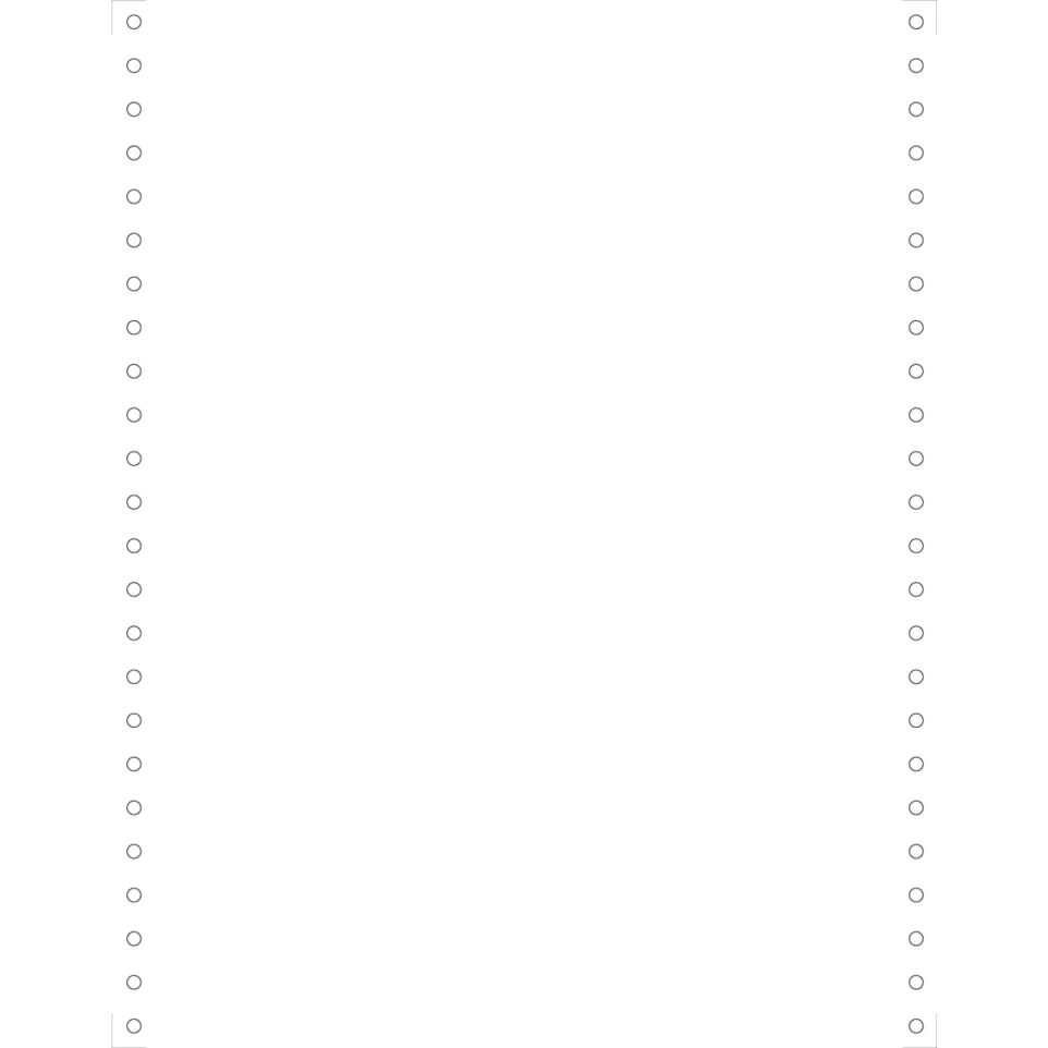 Pk2000 List Paper 1 ply 80g 240x12''/...