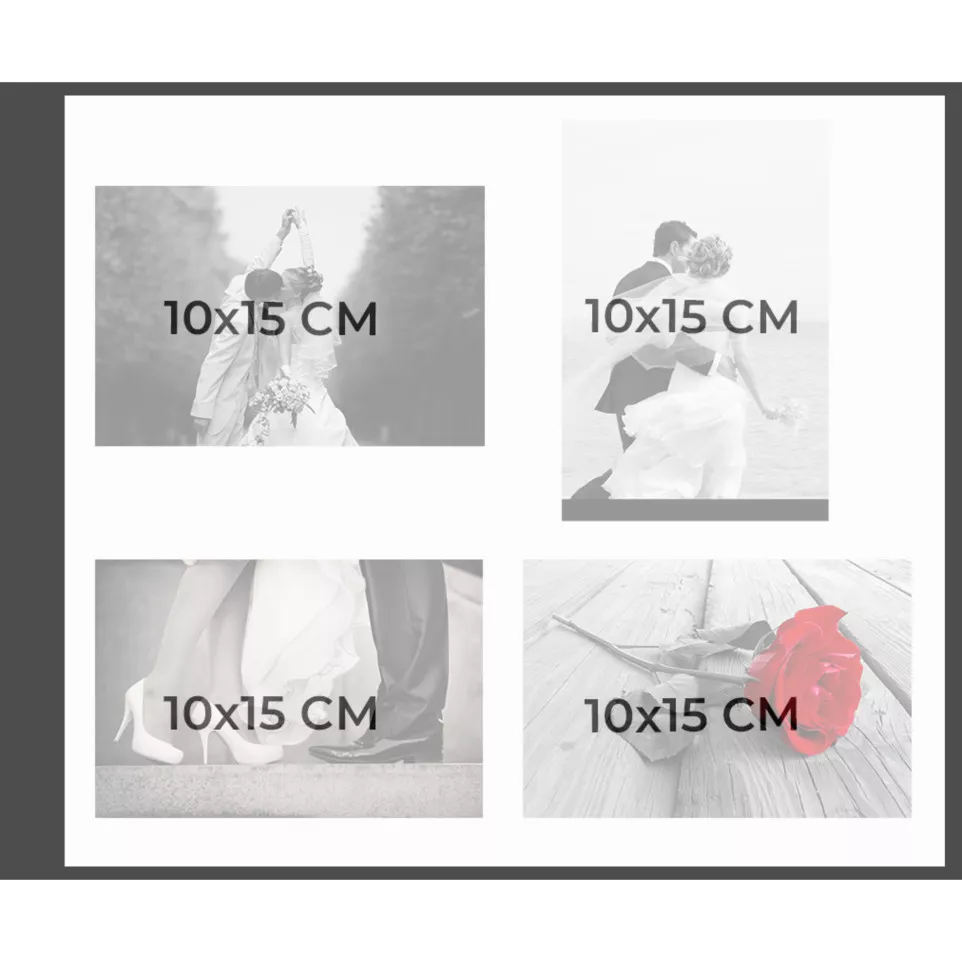 Screwbin album 40p. white 37x29cm...
