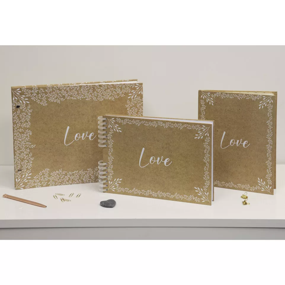 Album foto 40p. wit 37x29cm KRAFT-/ St.