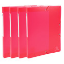 Klasseerdoos Chromal-ine PP rug25mm rood/ St.