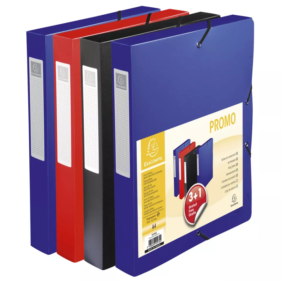 Exabox Opak PP Filing Box 40mm Spine...