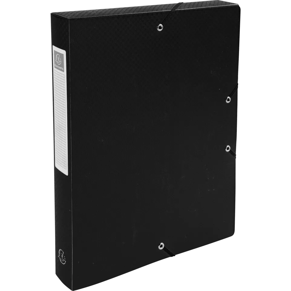 Klasseerdoos OPAK PP rug 40mm zwart-/...
