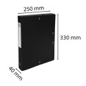 Boite de Classement Exabox Dos 40mm polypropylène 7/10e OPAK - A4/ Pce