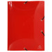 Exacompta Crystal PP Elasticated 3 Flap Folders, A3, Assorted/ Pc.