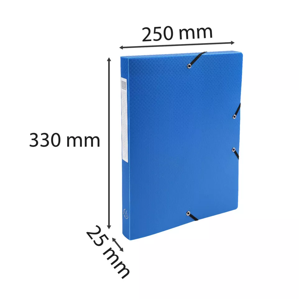 Klasseerdoos PP  rug- 25mm  A4...