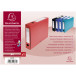 Klasseerdoos PP opaa-k rug 60mm  rood/ St.