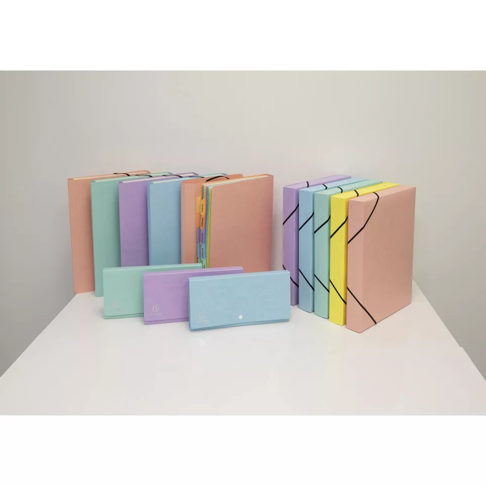 Box File A4 40mm 0.7mm AQUAREL Ass./ Pc.