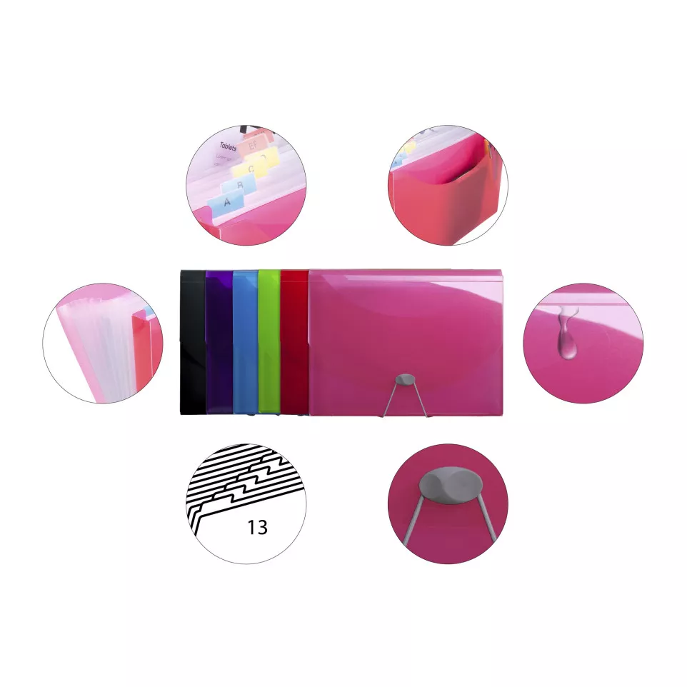 Trieur valisette 13 compartiments en...
