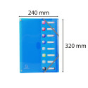 File Iderama Multi File PP A4 8P/ Pc.