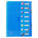 Trieur extensible en polypropylène 8 compartiments IDERAMA PP - A4/ Pce