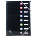 Trieur extensible en polypropylène 8 compartiments IDERAMA PP - A4/ Pce