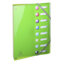 Trieur extensible en polypropylène 8 compartiments IDERAMA PP - A4/ Pce